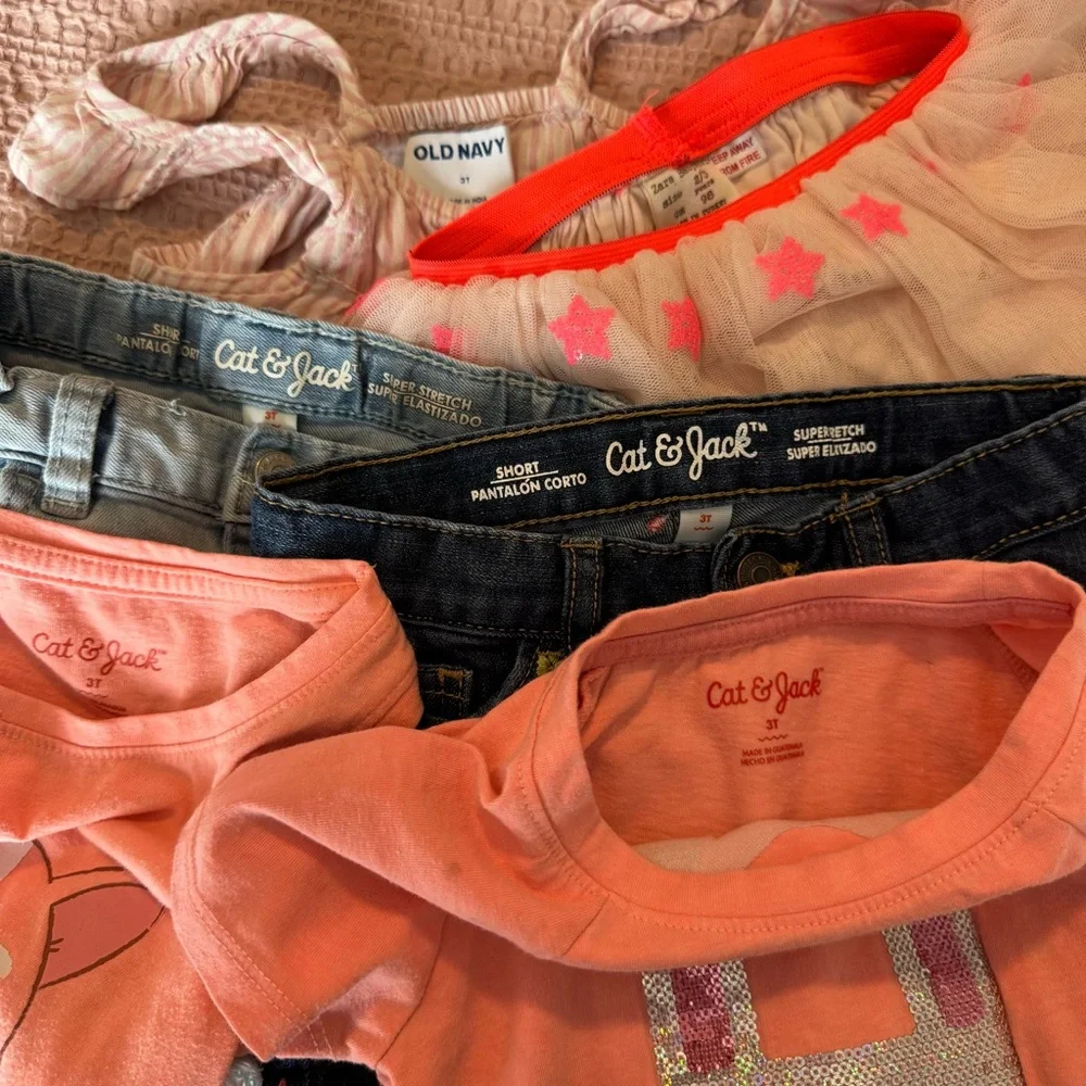 3T Summer Bundle Lot of 6: Zara / Cat & Jack / Old Navy
